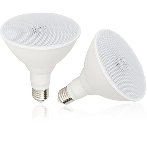 Radar Motion Sensor Outdoor Flood Light Bulbs (2 Count)