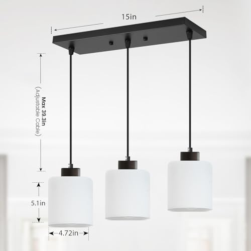 3 Light Pendant Light Fixtures