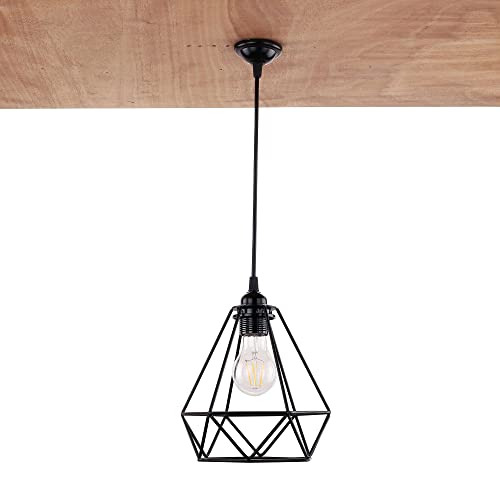 4 Pack Industrial Mini Pendant Light Kit (4 Count)
