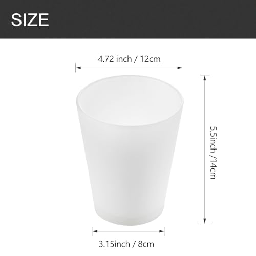 Fixture Replacement Frosted Glass Shade (6 Count)