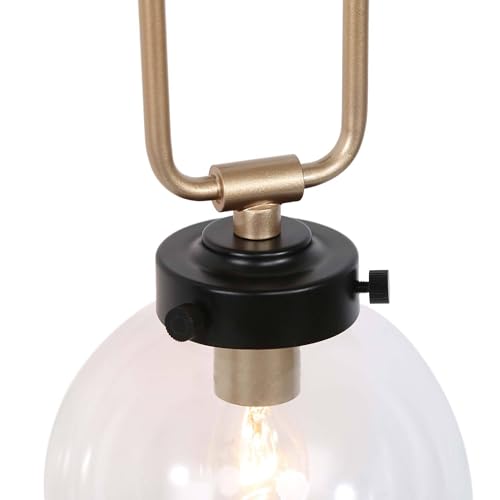 Black and Gold Wall Sconce