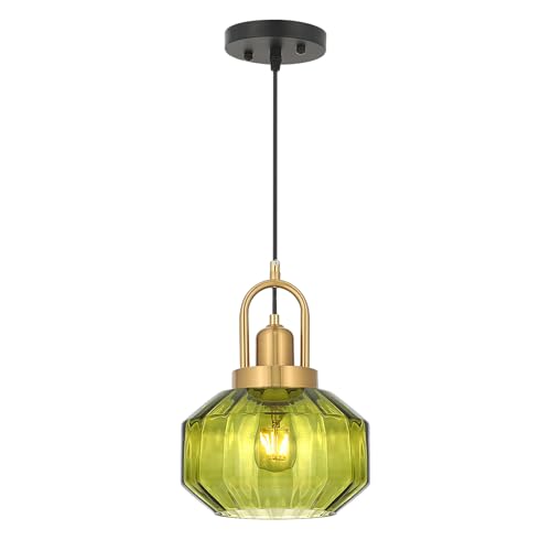 9in Mid Century Modern Pendant Light