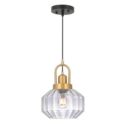 9in Mid Century Modern Pendant Light