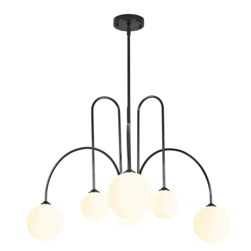 Modern Black Chandelier