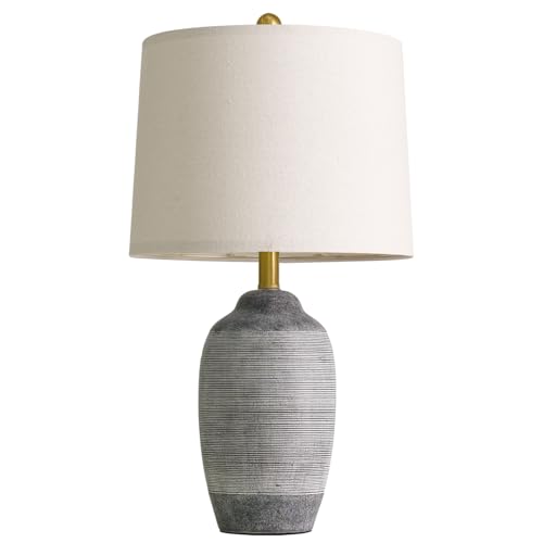 24.5" Vintage Ceramic Table Lamp with 5FT Cord