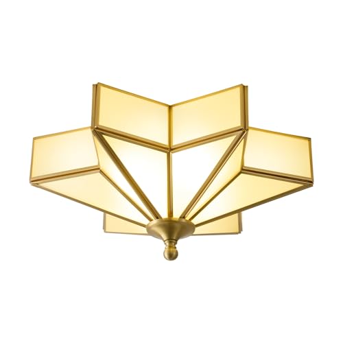 Star Brass Vintage Ceiling Light