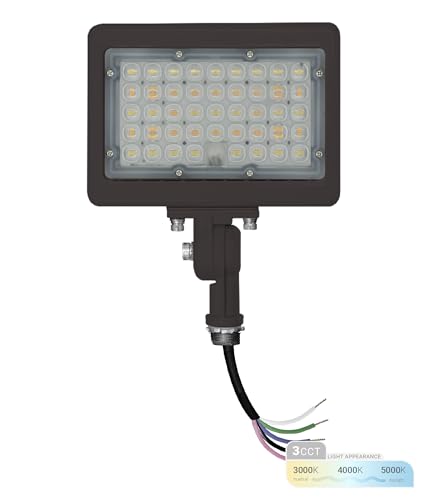 30W Bronze Dimmable LED Flood Light Waterproof for Outdoor Patio