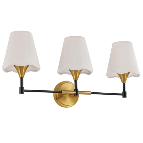 Black Gold Bathroom Vanity Light (Black Gold / 3 LIGHT)