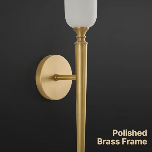 21.6" Natural Alabaster Sconce