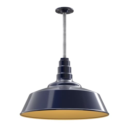 Industrial Pendant Light 20 Inch Extra Large Steel