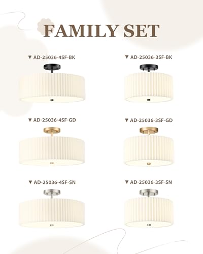 Semi Flush Mount Ceiling Lights