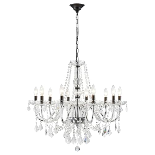 Large Crystal Chandelier