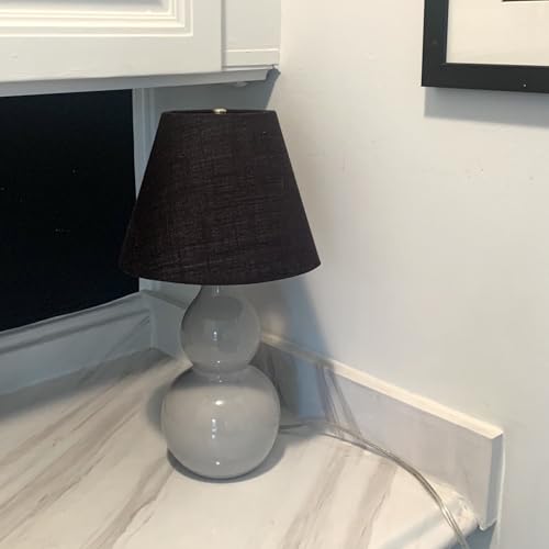 Black lamp shade