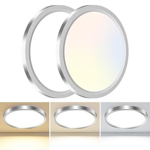 2PACK LED Flush Mount Ceiling Light 3000K