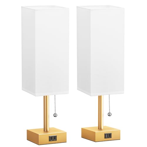 Bedside Lamp for Bedroom Set of 2 (2 Count)