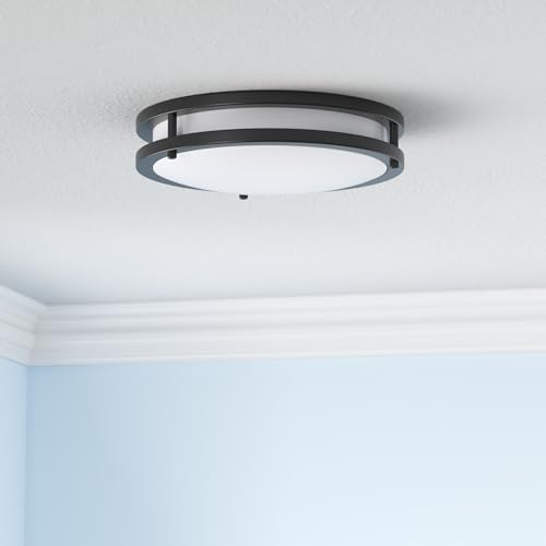 2 Pack 50W Dimmable Flush Mount Ceiling Lights (2 Count)
