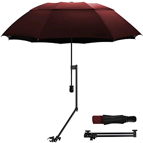UPF 50+ Clamp‑on Golf Umbrella