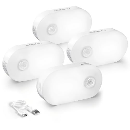 Rechargeable Battery Night Light with Motion Sensor (4 Count)