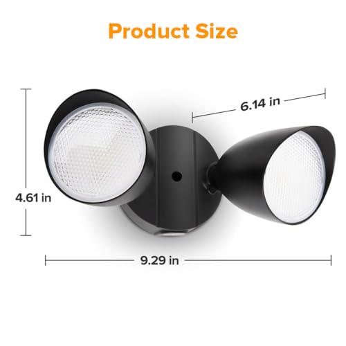 6222B D2D 3500 Lumen 32 Watt Dusk to Dawn Dual