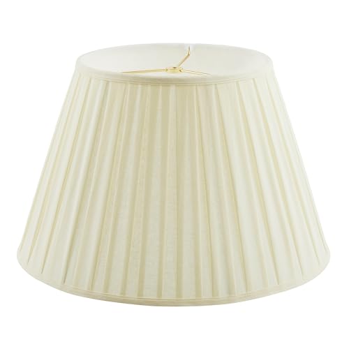 33202 Box Pleated Large Empire Spider Construction Lamp Shade