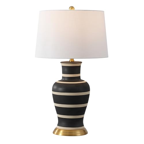 Julian Classic Ceramic Urn Metal LED Table Lamp 29"