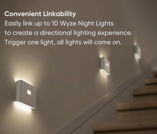Rechargeable Motion Sensor Night Lights (9 Count)