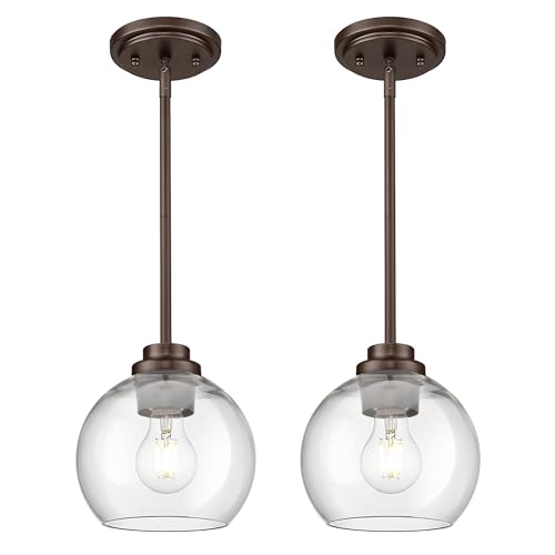 2 Pack Pendant Lights Kitchen Island (2 Count)