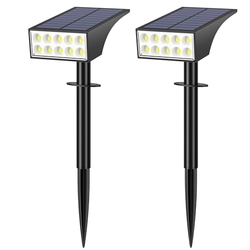 Solar Lights Outdoor Waterproof IP65 (2 Count)