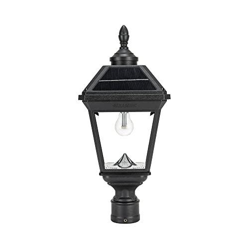 Imperial II Bulb Solar Post Light