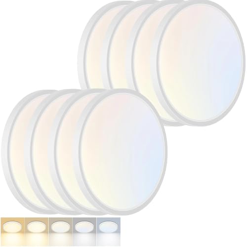 8 Pack LED Flush Mount Ceiling Light