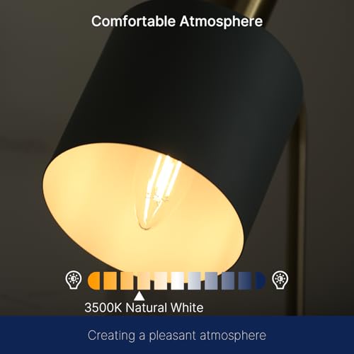 60W Equivalent LED Chandelier Light Bulbs (6 Count)