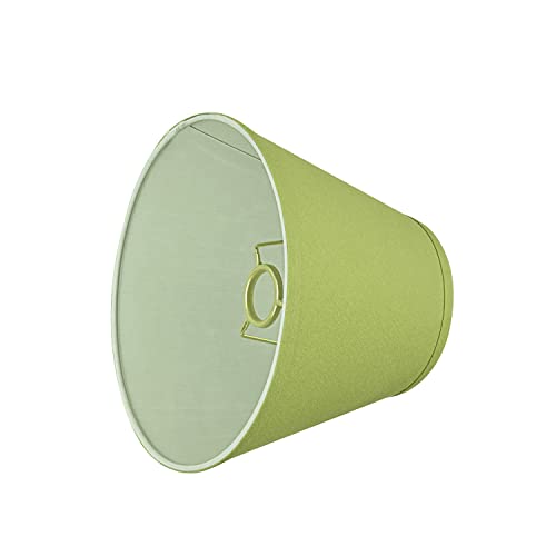 58905A Transitional Hardback Empire Shape UNO Construction Lamp Shade in Lime Green
