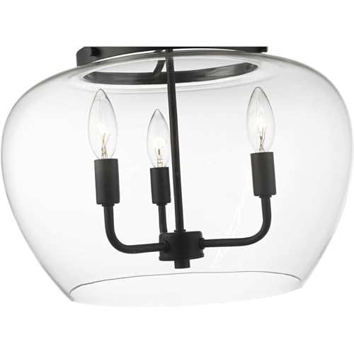 3 Light Semi Flush Mount 473SF