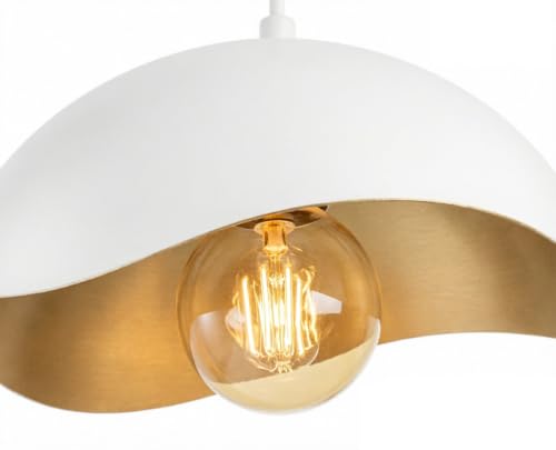 Modern White LED Pendant Light