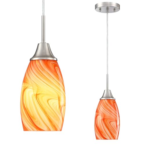 Mini Glass Pendant Light
