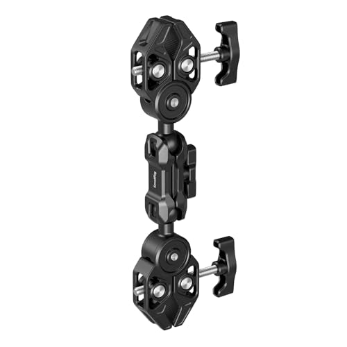 Double Super Clamp Mount with Magic Arm