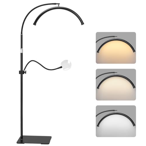 Half Moon Lash Light with 4X Magnifier for Eyelash Extensions