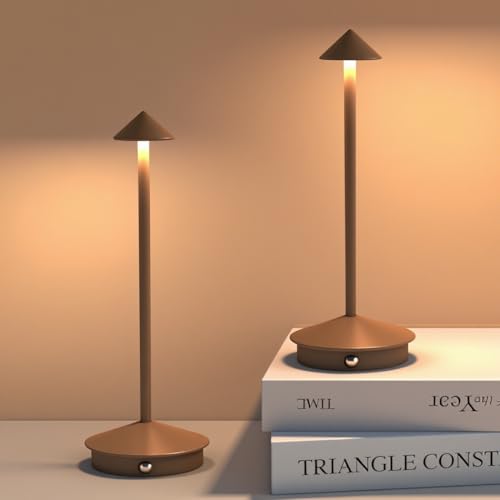 2 Pack LED Rechargeable Cordless Table Lamps