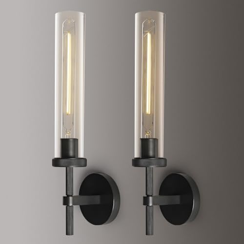 Modern Black Wall Sconces Bathroom Vanity Light Fixtures