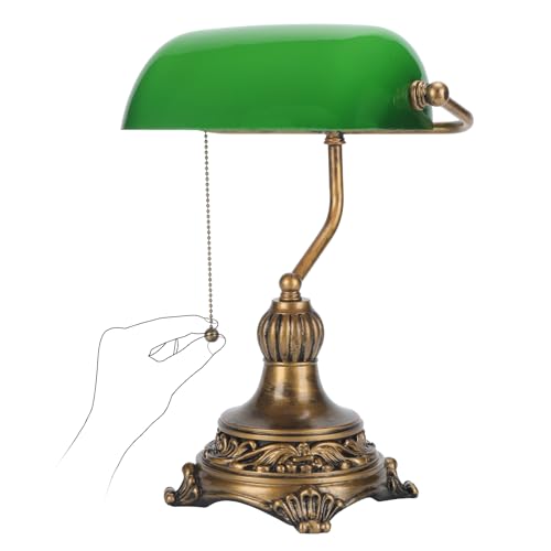 Bankers Lamp with Pull Switch