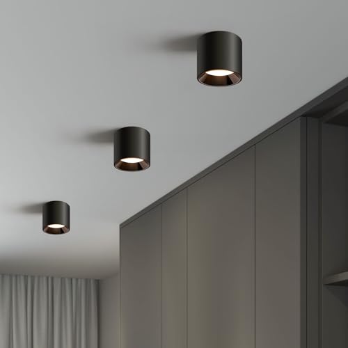 Hallway Light Flush Mount Modern LED Ceiling Light Fixtures for Kitchen Entryway (3 Count)