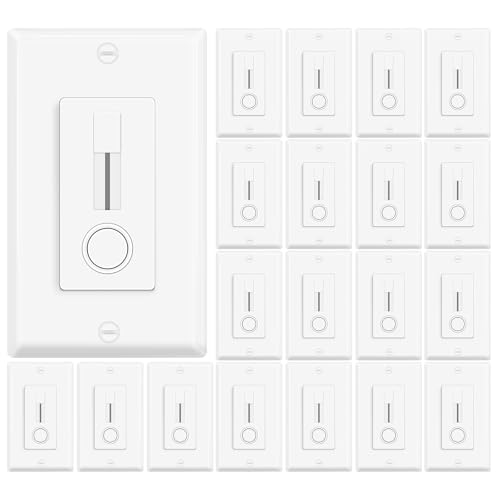 20 Pack LED Slide Dimmer Switch (20 Count)