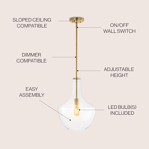 Watts Schoolhouse 13.25" Pendant Light