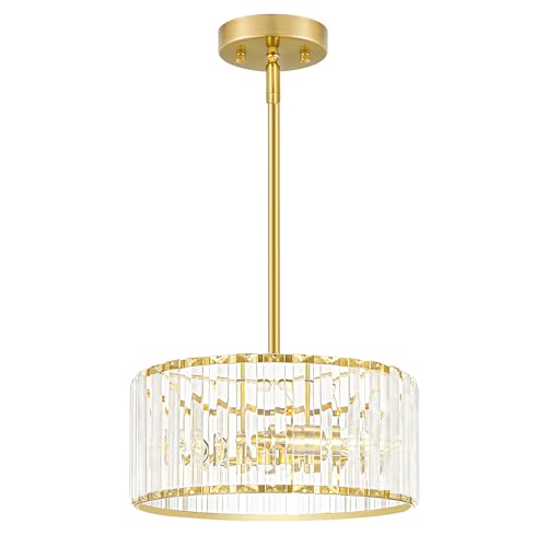 Gold Crystal Chandelier for Dining Room