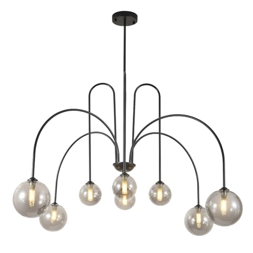Black Sputnik Chandelier