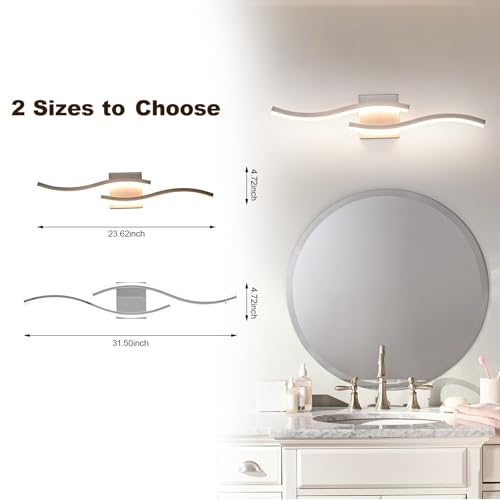 23.62 inch Brushed Nickel LED Vanity Light
