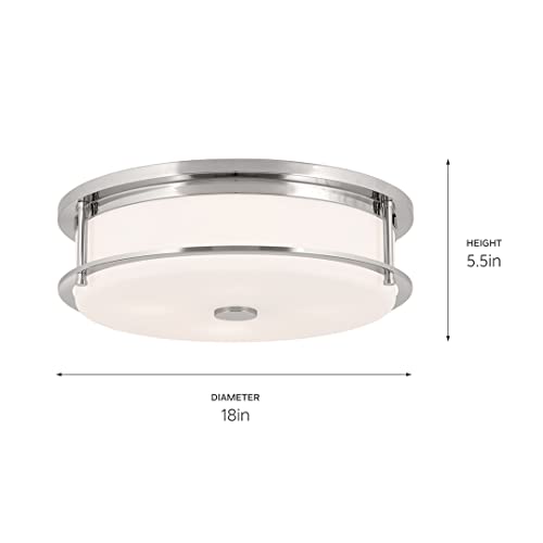 Brit 18" 4 Light Flush Mount Light