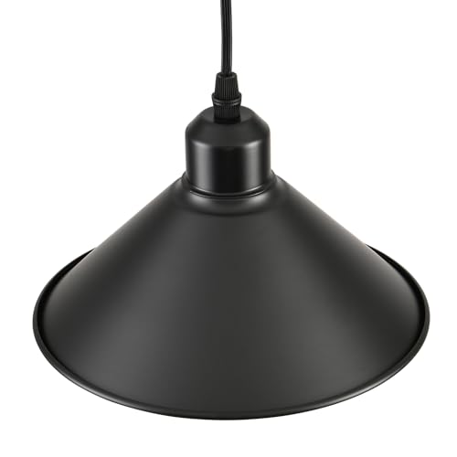 Black Plug in Pendant Light (2 Count)