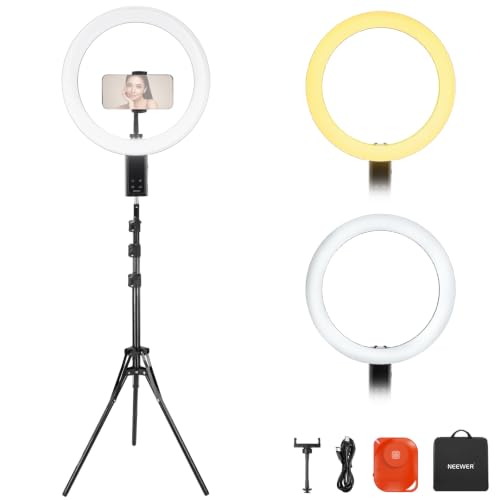 12" Selfie Ring Light with App Control