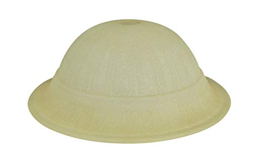 Amber 23095 01A Transitional Style Replacement Torchiere Glass Shade